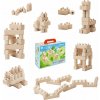 Walachia Drevená skladacia stavebnica Construct easy 46 dielov
