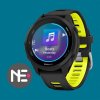 Garmin Forerunner 170 Music Black Amp Yellow + nano fólia
