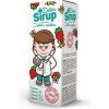 Doktor Sirup Kalciový sirup s príchuťou Jahôd s vanilkou 100 ml