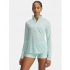Under Armour Dámske tričko Tech 1/2 Zip- Twist Zelená XS