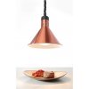 HENDI Hendi lampa na ohrev jedál – závesná, kužeľová, medená, 230V/250W, ø275x(V)250mm 273876