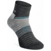 Merino ponožky Inov-8 Merino Mid Sock - grey melange