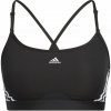 adidas Aeroreact Low Impact Sports Bra Womens Black/White 2XL (C)