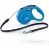 Vodítko Flexi Classic lanko M 8m modré (do 20kg)