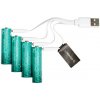 Q-CONNECT Batérie AA tužkové nabíjateľné USB-C 4 ks