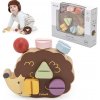 Viga Toys VIGA PolarB Drevená stavebná hračka ježko s Montessori skrutkami