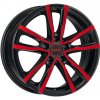 MAK MILANO 7x17 5x112 ET42 black & red