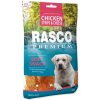 Pochúťka Rasco Premium kuracie prúžky so syrom 80 g