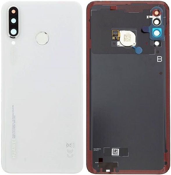 Kryt Huawei P30 Lite 2020 zadný Pearl biely