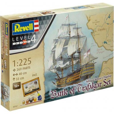 Revell GiftSet loď 05767 Battle of Trafalgar 1:225