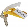 Prívesok na kľúče DURABLE key CLIP žlté 6ks DU195704