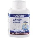 Doplnok stravy MedPharma Chrom pikolinát 200 mg 107 kapsúl