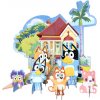 Amscan Dekoračná sada na stôl - Bluey 7 ks