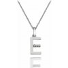 Strieborný prívesok Hot Diamonds Micro E Clasic DP405