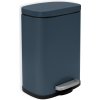 Spirella pedálový odpadkový koš Akira, matný petrolejová, ocel, 5 l (10,20815)