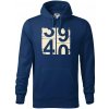 Tachometer 40 - Mikina pánska Cape s kapucňou - 5XL ( Polnočná modrá )
