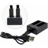 Nabíjačka batérií pre GoPro Hero 5/6/7 Black a Hero 2018
