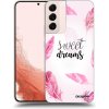 Picasee silikónový čierny obal pre Samsung Galaxy S22+ 5G - Sladké sny
