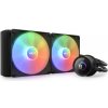 NZXT AIO liquid cooler CPU Kraken 280 RGB / 2x140mm fan / 4-pin PWM / LCD display / black RL-KR280-B1