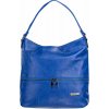VIVIAN dámska koženková kabelka Modrá