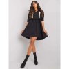 Dámske viskózové šaty Crystal CHA-SK-1710.09 black