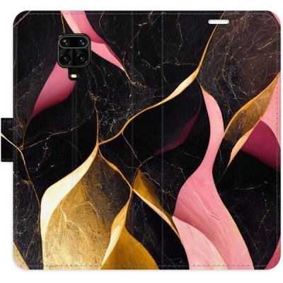 iSaprio flip Gold Pink Marble 02 Xiaomi Redmi Note 9 Pro/Note 9S