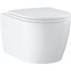 Wc s doskou softclose závesné Grohe Start Round Ceramic alpská biela 103848SH00