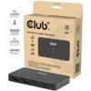 Club3D KVM Switch, 2xUSB-C na HDMI, 4K60Hz, PD 100W CSV-2512