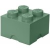 LEGO® Úložný box 250 x 250 x 180 army zelená