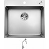 Blanco ANDANO 500-IF/A nerez hodvábny lesk s excentrom PushControl 525245 + Blanco MIDA-S chróm 521454