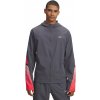 Pánska bunda na behanie Under Armour, VELOCITI STORM HOODED tmavo sivá,Červená,Čierna, L