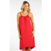 Litex dámske šaty na ramienka 5F018 červená