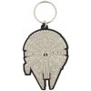 Prívesok na kľúče Star Wars Millennium Falcon Rubber Keychain