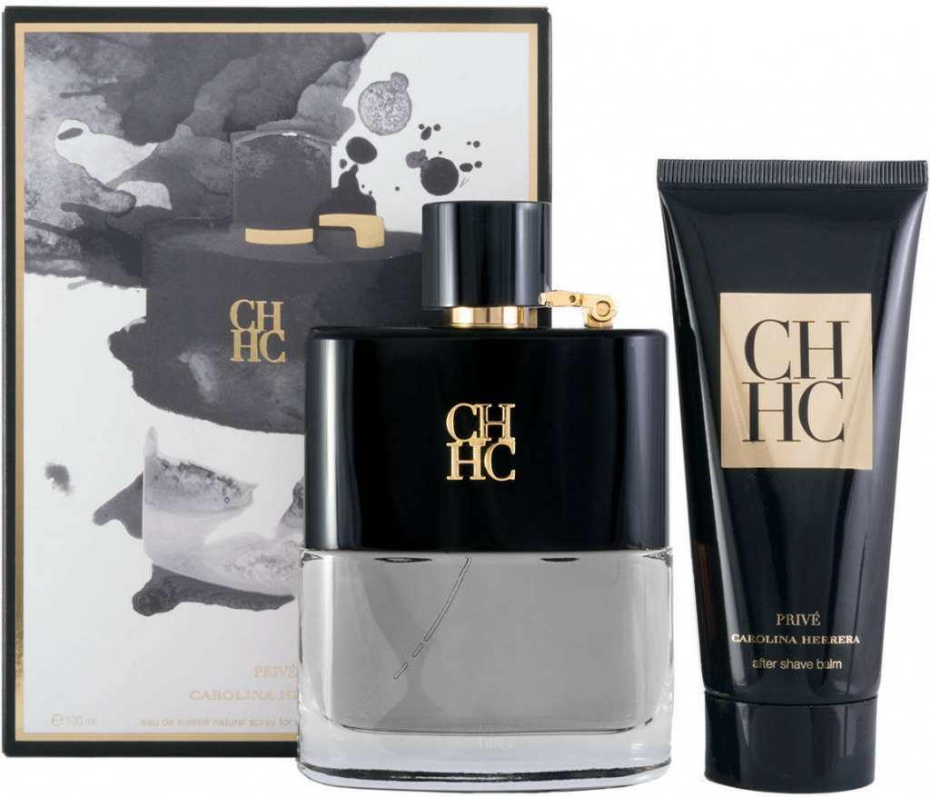 Carolina Herrera CH Men Privé EDT 100 ml + balzám po holení 100 ml darčeková sada