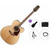 Takamine GJ72CE Premium SET Natural Elektroakustická gitara Jumbo