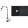 Set RS Franke Basis BFG 611-78 + Franke FP 9000 (onyx + chróm)