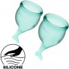 Menštruačné kalíšky SATISFYER FEEL SECURE MENSTRUAL CUP zelené