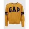 Detský sveter s logom GAP Žltá XS Žltá Žltá