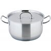 CS SOLINGEN Kastrol s poklicí nerezová ocel 5 l / pr. 24 x 13 cm PRO-X CS-043193