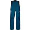 Ortovox 3L GUARDIAN SHELL PANTS M petrol blue L; Modrá kalhoty