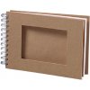 Album na scrapbooking s výrezom, A5, natural, 50 strán (EFCO)