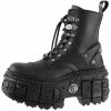 Topánky NEW ROCK - ITALI NEGRO, Italo NEGRO, TANK - M.WALL047-C1