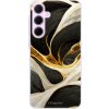 Odolné silikónové puzdro iSaprio - Black and Gold - Samsung Galaxy A55 5G