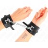Kink - deluxe locking wrist restraints black adjustable 14.5-21 cm x 6 cm