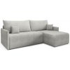 Wilsondo Rohová rozkladacia sedačka Valencia - svetlosivá