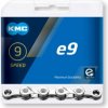Reťaz KMC e9 Silver 122čl 9speed E-Bike
