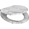 Eisl / Schuette WC sedátko so spomaľovacím mechanizmom SOFT-CLOSE MARMOR STONE MDF