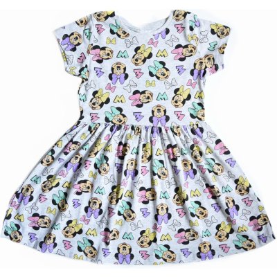 Eplusm detské šaty "Minnie Mouse" sivá