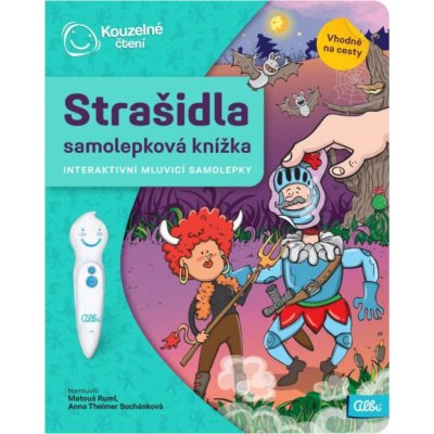 Albi Kúzelné čítanie Samolepková knižka Strašidla vek