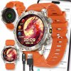 SMARTWATCH HODINKY WATCH AMOLED 5 ATM SP02 PÁNSKE SMART HOVORY ŠPORT PULZ